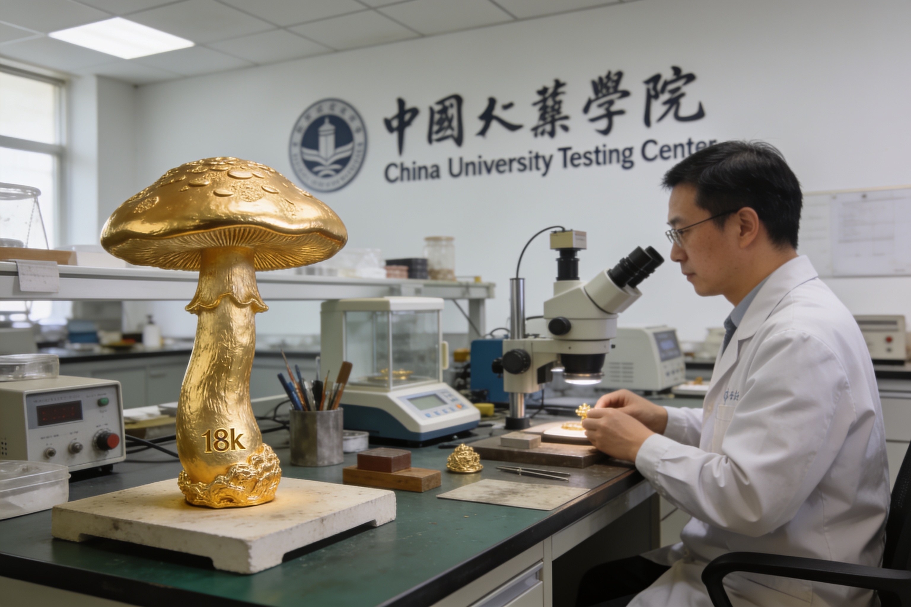 中国地质大学珠宝检测中心证书样本